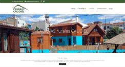 Desktop Screenshot of cabanascaudiel.es